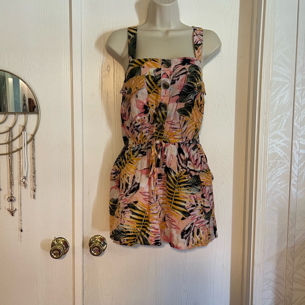 Tropical Print Romper from Lascana